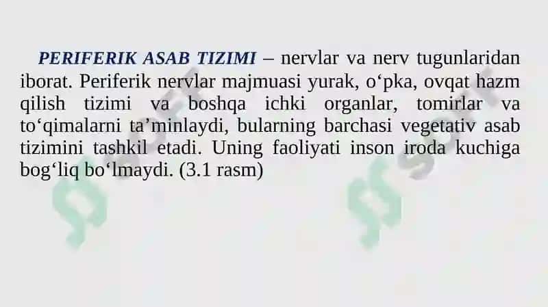 XULQ-ATVORNING  PSIXOFIZIOLOGIK ASOSI. 3