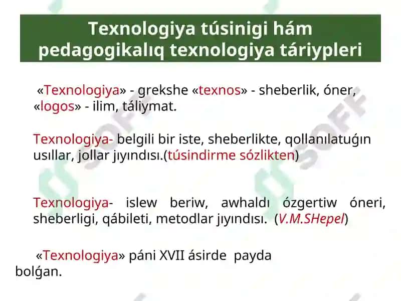 ZAMONAVIY O'QITISH TEXNOLOGIYALARI 3