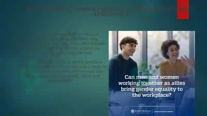 Gender Equality in the Workplace Presentation 3