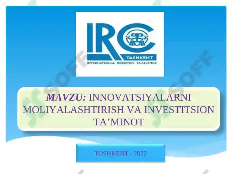INNOVATSION IQTISODIYOT 3