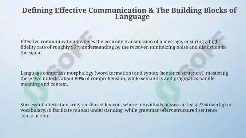 Grammar and Lexis: Foundations of Clear Communication 3