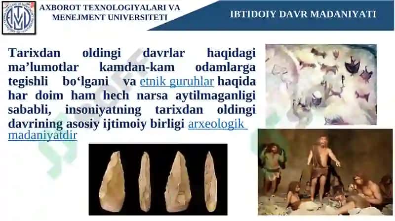 IBTIDOIY DAVR MADANIYATI 3
