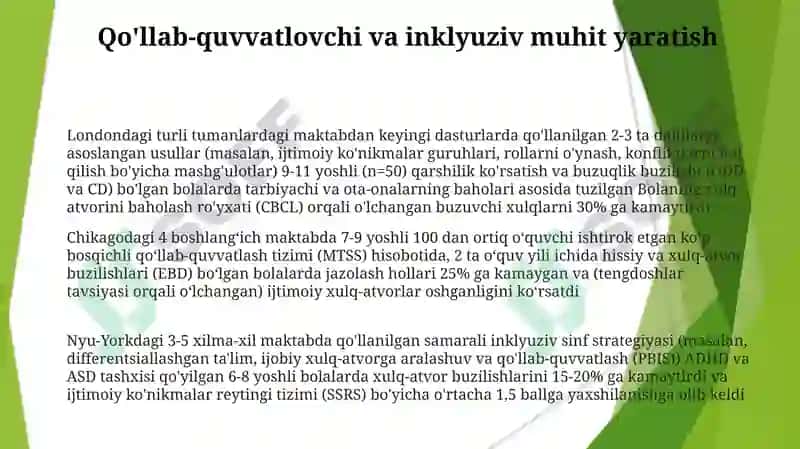 Bolaning xulq-atvori 3