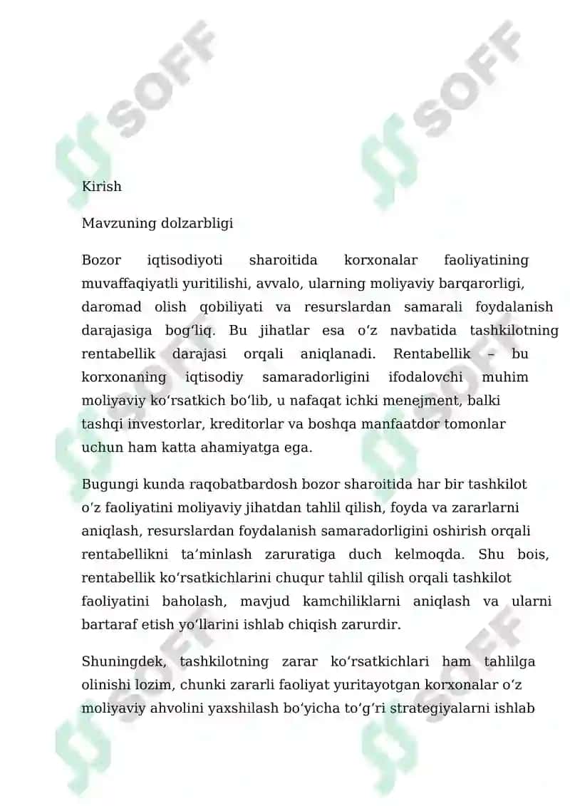 Tashkilot zahiralarini tahlil qilish 3