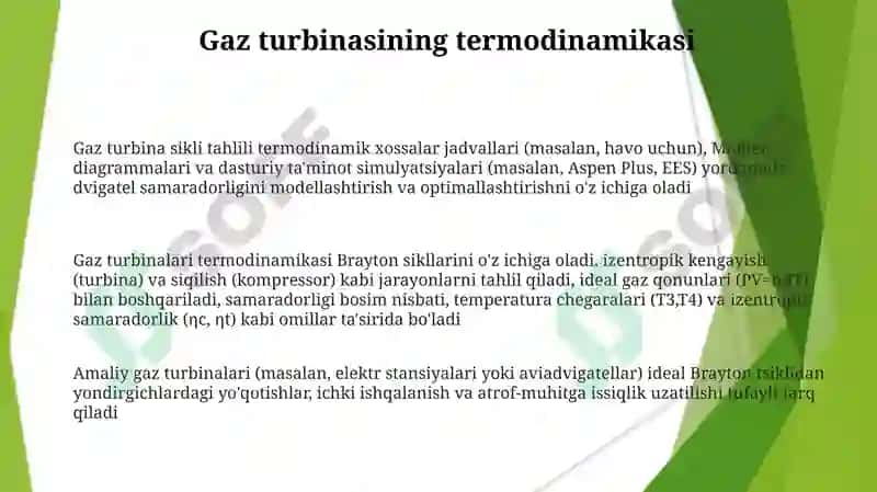 Gaz turbinasi 3