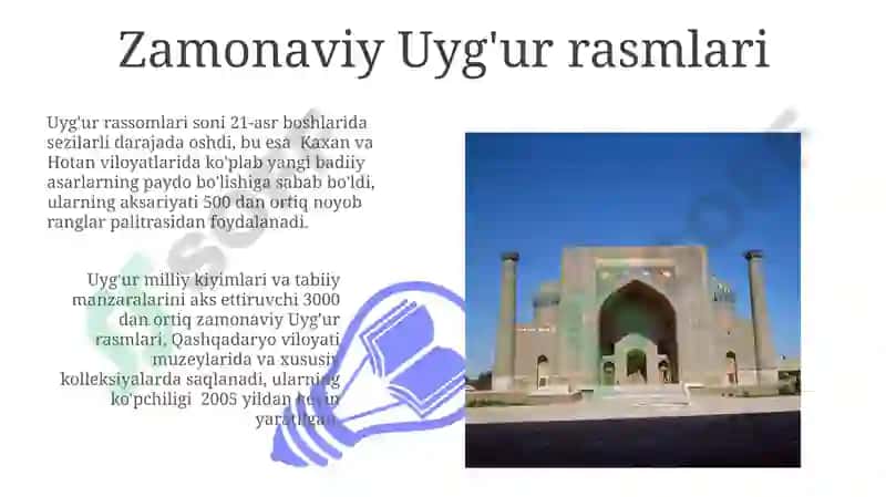 Zamonaviy Uyg'ur rasmlari 3