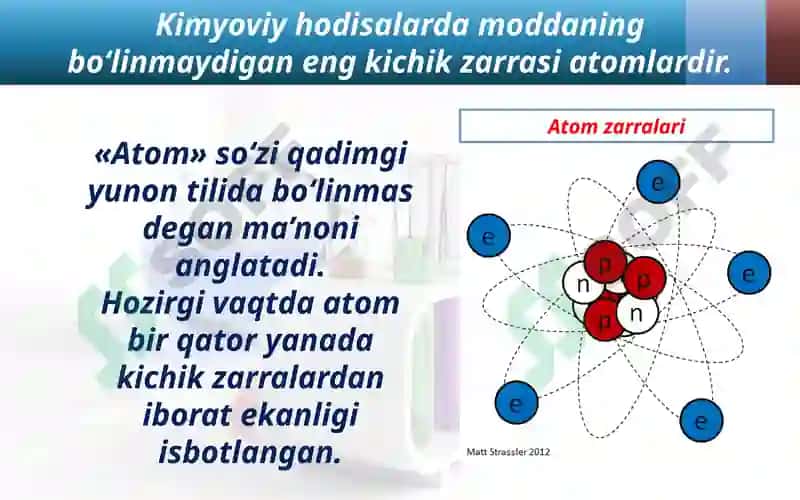 8-sinf Kimyofanidarsligi asosida 1-mavzu 3