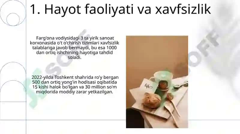 Hayot faoliyati va xavfsizligi 3