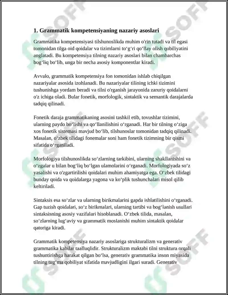 O’QITUVCHINING GRAMMATIK VA USLUBIY KOMPETENSIYASI 3