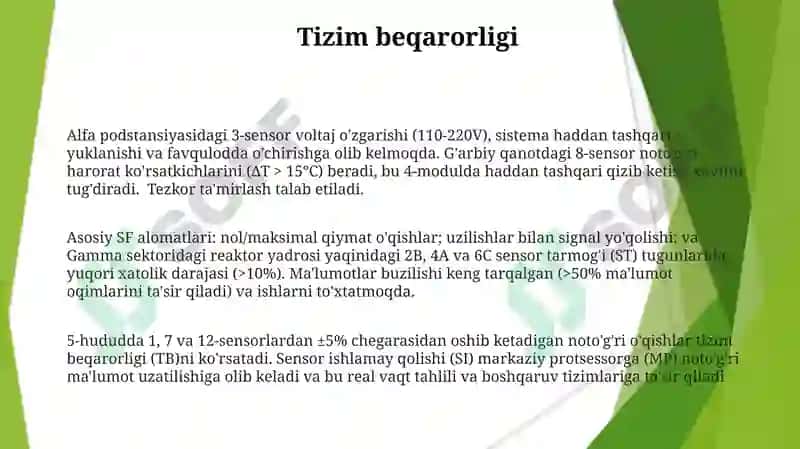 Sensor alaliya 3