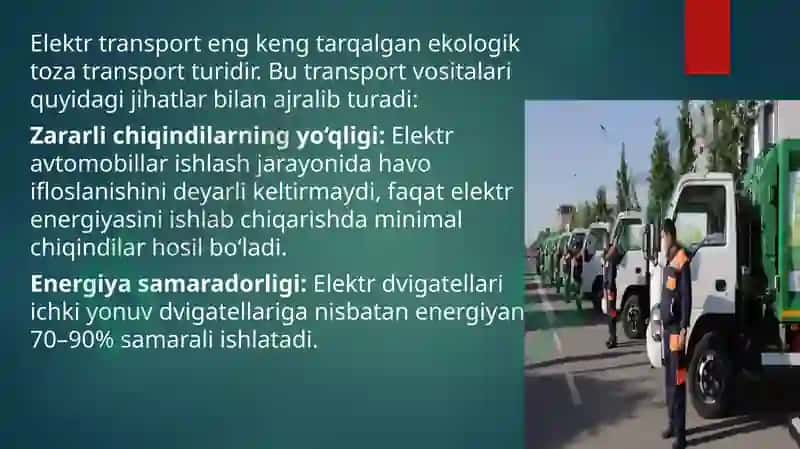 Ekologik transport turlari 3