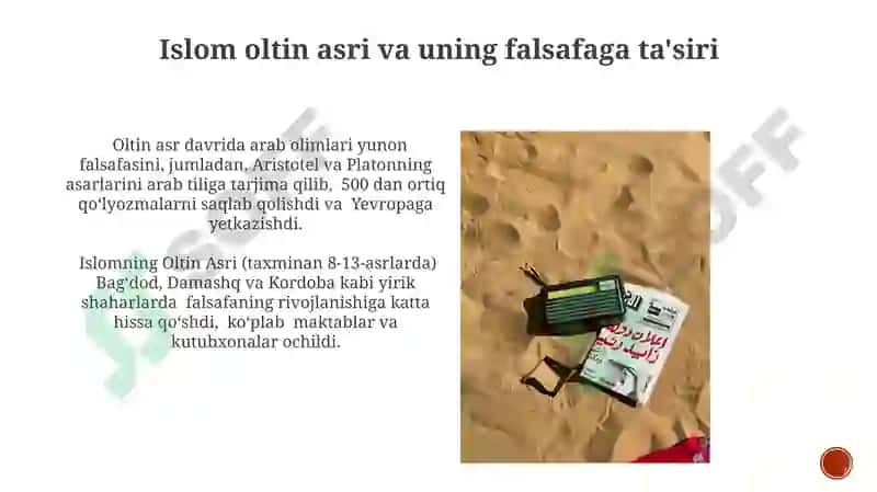 Arab falsafasi haqida 3
