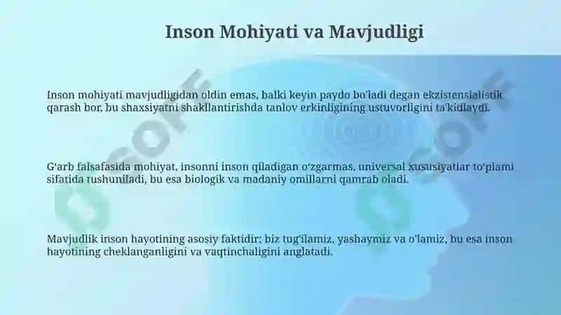 Insonfalsafasi 3