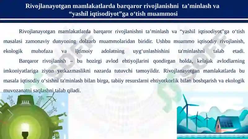 "Yashiliqtisodiyot" tushunchasi 3
