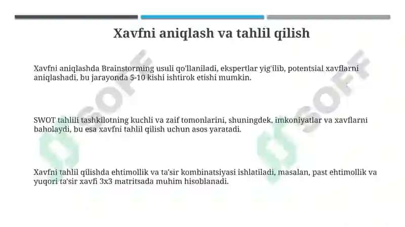 Risk qiymati metodologiyasi 3