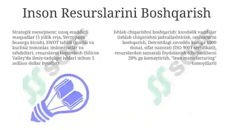 Inson Resurslarini Boshqarish 3