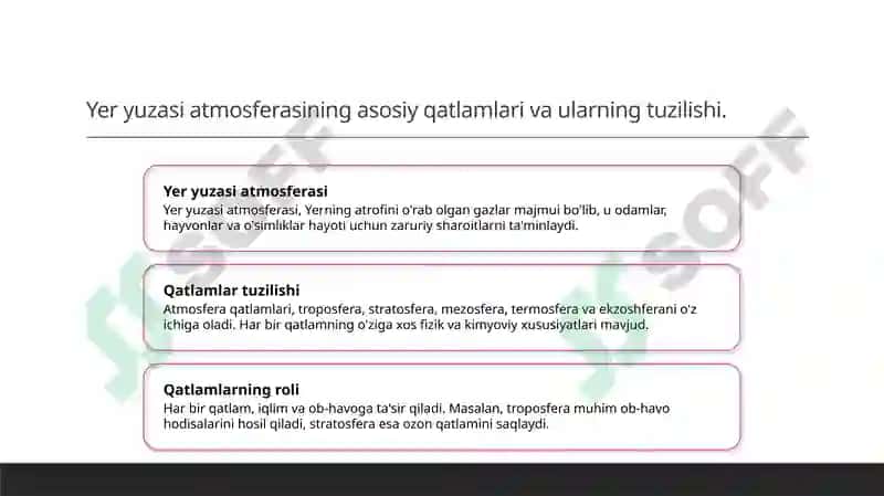 Yer yuzasi atmosferasi 3