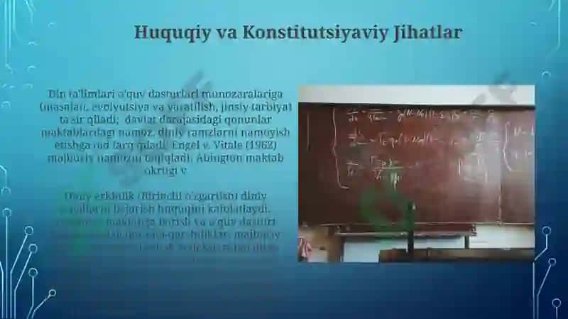Ta'lim-tarbiya jarayonida diniy ta'limotlarini o'rni 3