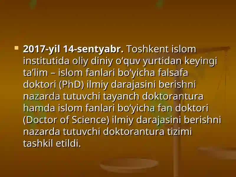 Toshkent islom instituti 3