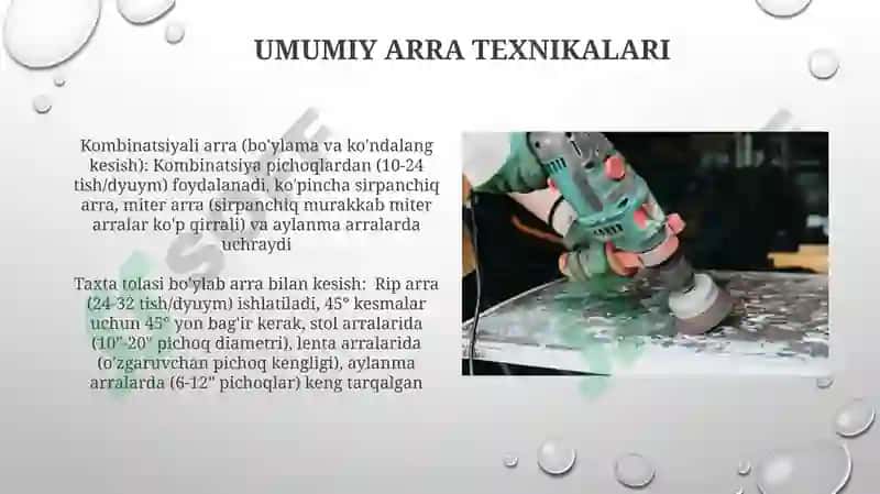 Umumiy arra texnikalari 3