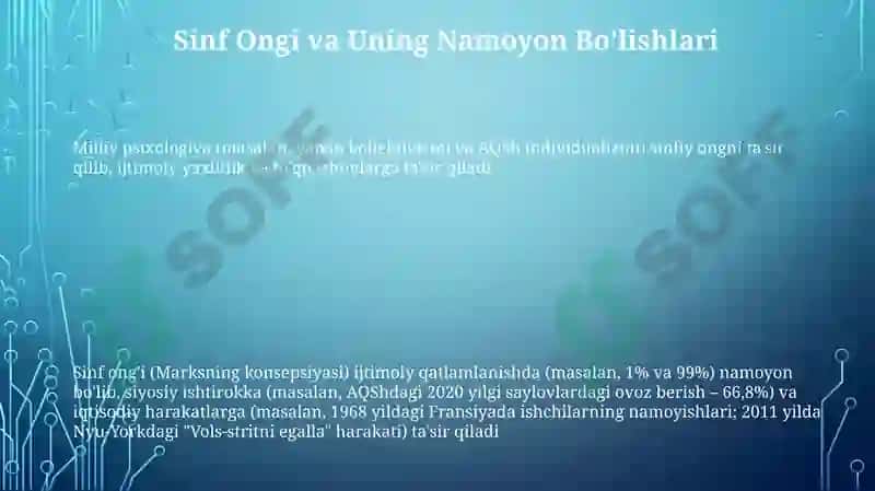 Milliy va sinfiy psixologik 3
