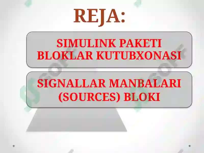 SIMULINK KUTUBXONASI 3