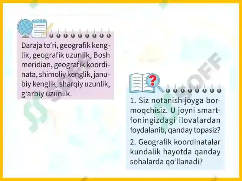 Geografik koordinatalar 3