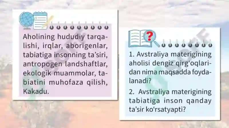 Avstraliya aholisi va uning tabiatga ta’siri 3