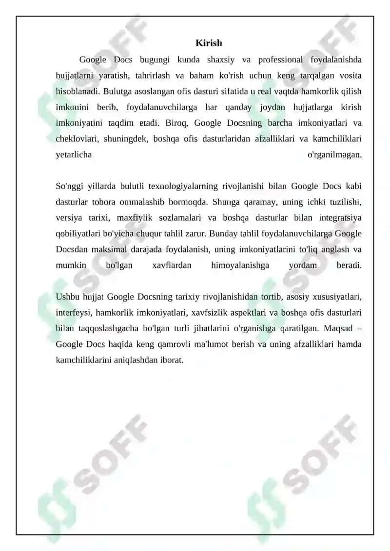 Google Docs 3