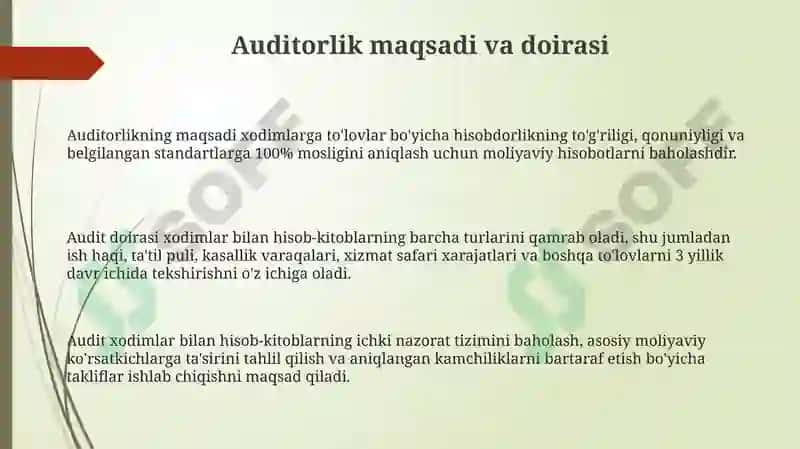 Xodimlar bilan hisob-kitoblara auditi 3