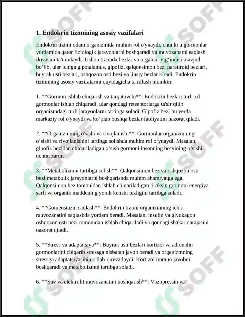 BOLALARDA ENDOKRIN TIZIMI 3