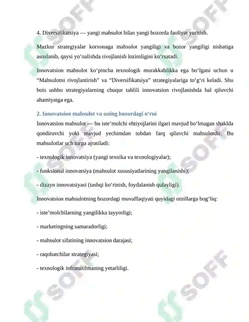 Ansoff matritsasi 3
