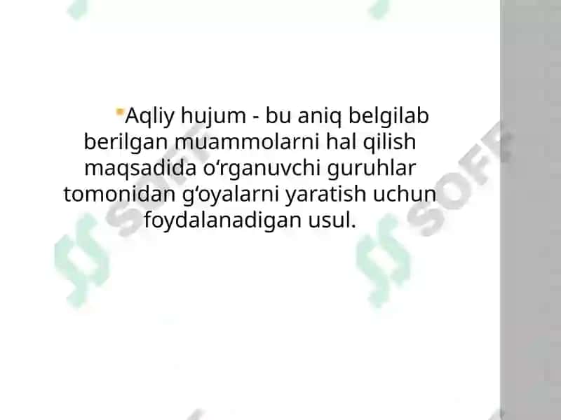 Aqliy hujum 3