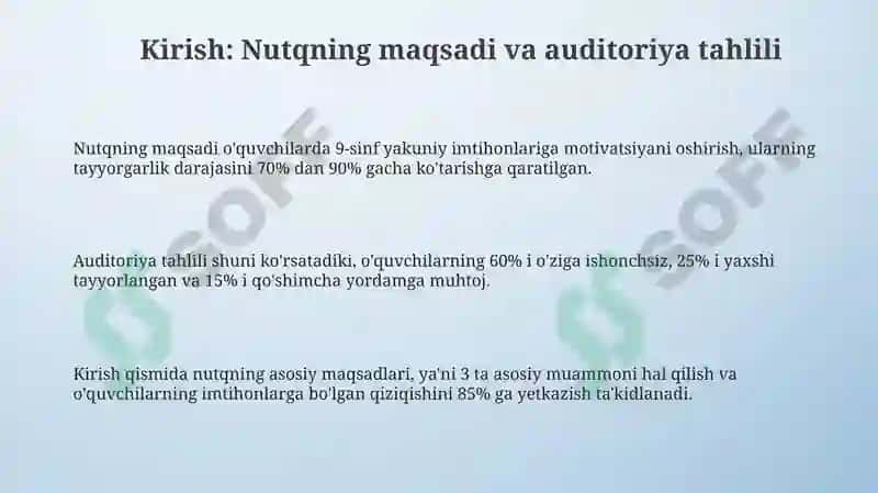 Auditoriyada o'qituvchi nutqi 3
