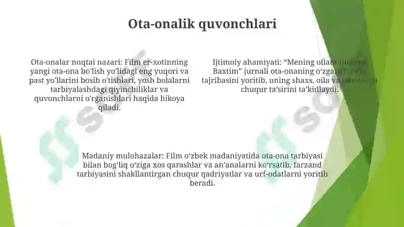 Mening Oilam - Mening Baxtim 3