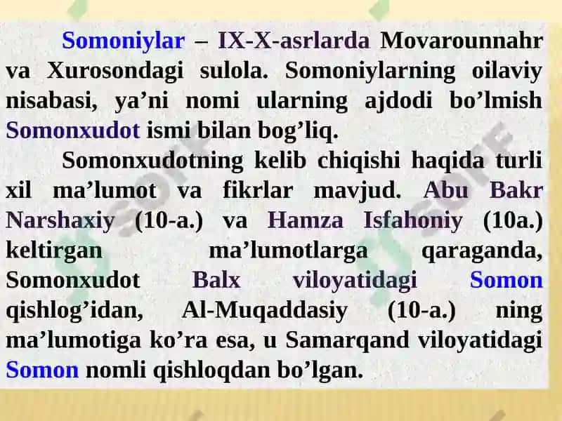 Somoniy Davlati va Qoraxoniylar Davlati 3