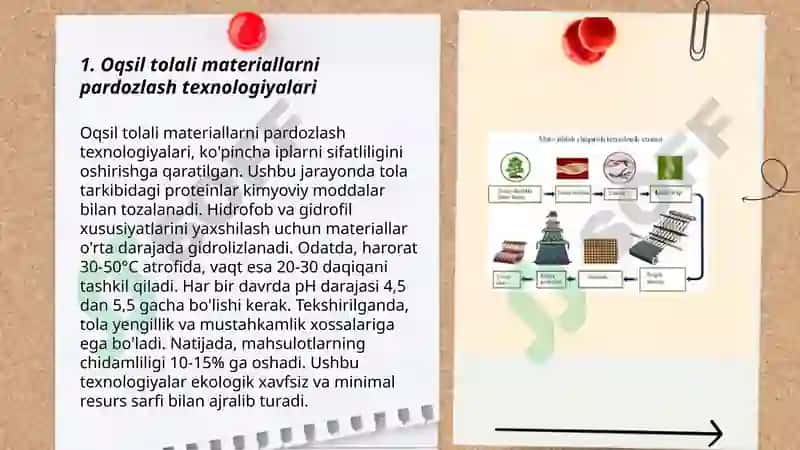 Oqsil tolali materiallarni pardozlash texnologiyalari 3