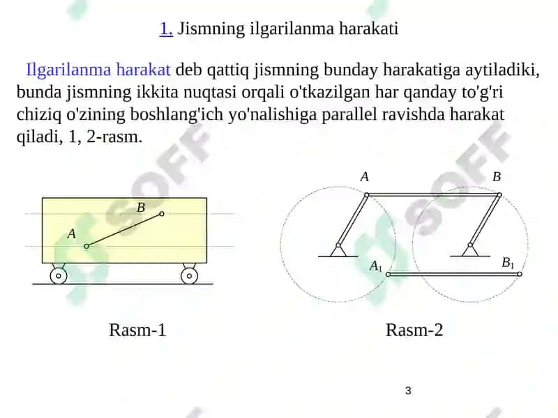QATTIQ JISMKINEMATIKASI 3