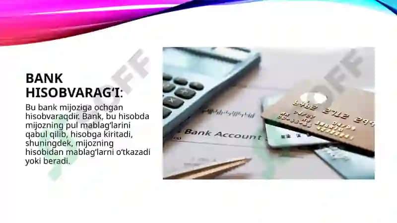 Bank hisobvarag‘i 3