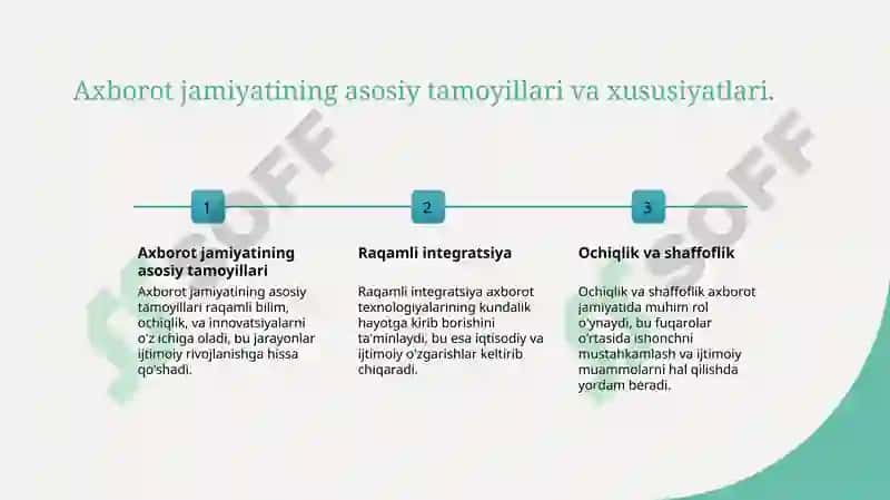 Axborot jamiyati va uning xususiyatlari 3