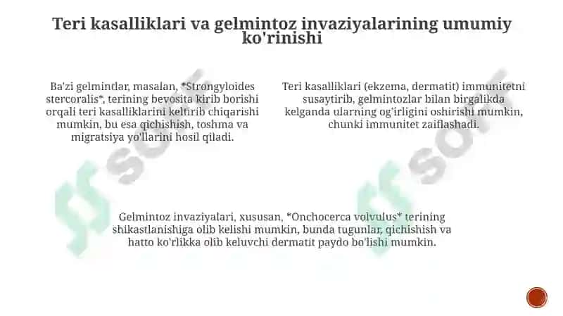 Terining turli kasalliklari va gelmintogelmintozlarzlar mavzusi 3