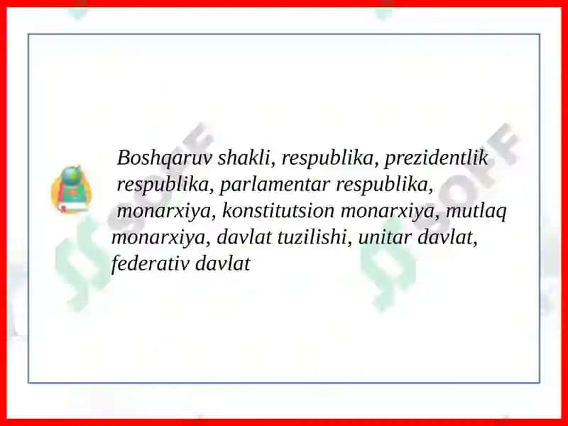 Davlat tuzilishi 3