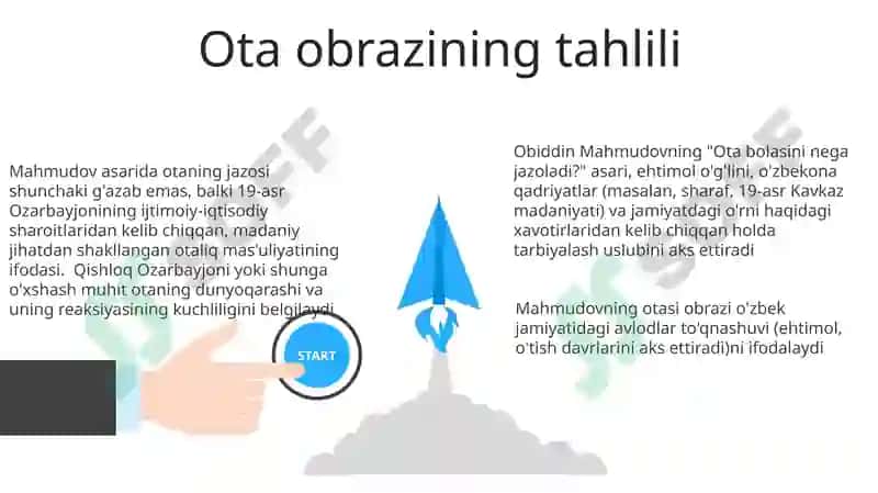 "Ota nega farzandiga tanbeh beradi" 3