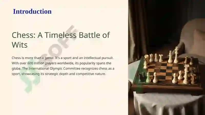 Chess: A Timeless Battle of Wits 3