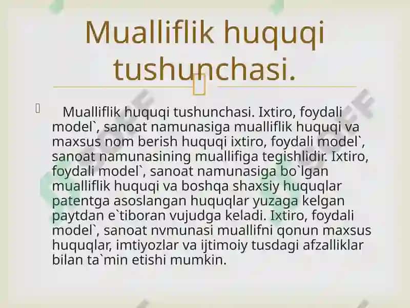 Mualliflik Huquqi 3