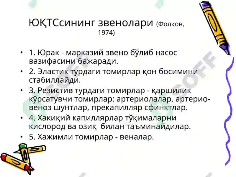 Уткир кон томир етишмовчилиги 3