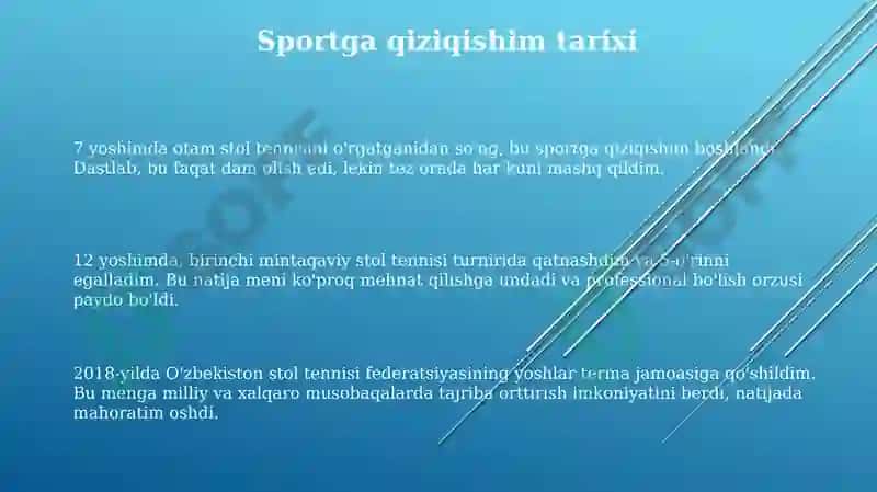 Men qiziqqan sport turi 3