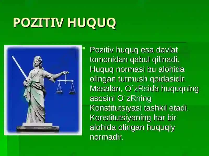 Huquq normalari 3
