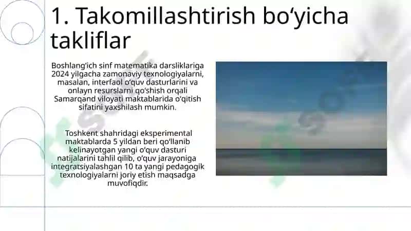 Boshlanģich sinflarda matematikadan DTS tahlili 3