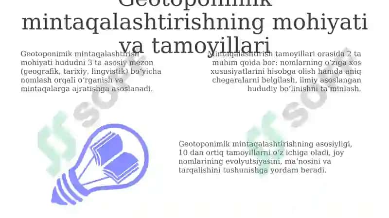 Geotopnimik rayonlashtirish masalalari 3